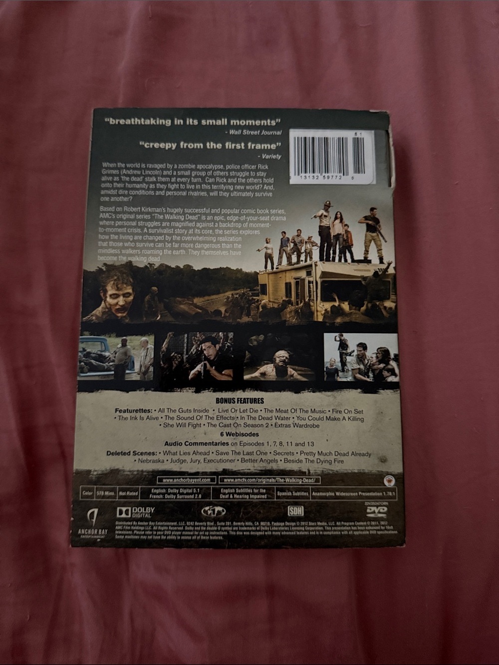 The Walking Dead: The Complete Second Season DVD Box Set - Picture 2 of 3